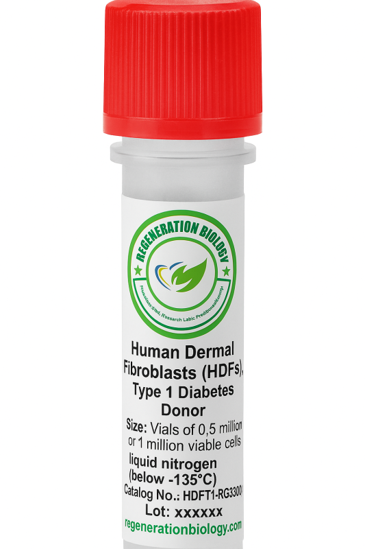 Human Dermal Fibroblasts (HDFs), Type 1 Diabetes Donor